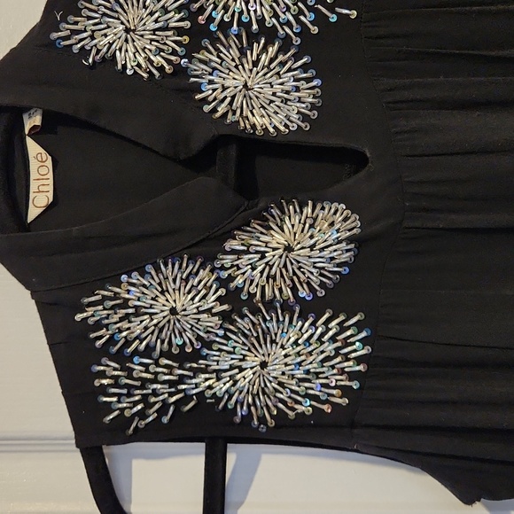 Chloe dress with beads - Picture 4 of 6